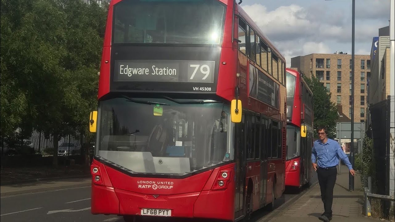 Full Journey on Route 79 | Edgware Station - Alperton Sainsbury’s | VH45308 (LF68PYT)