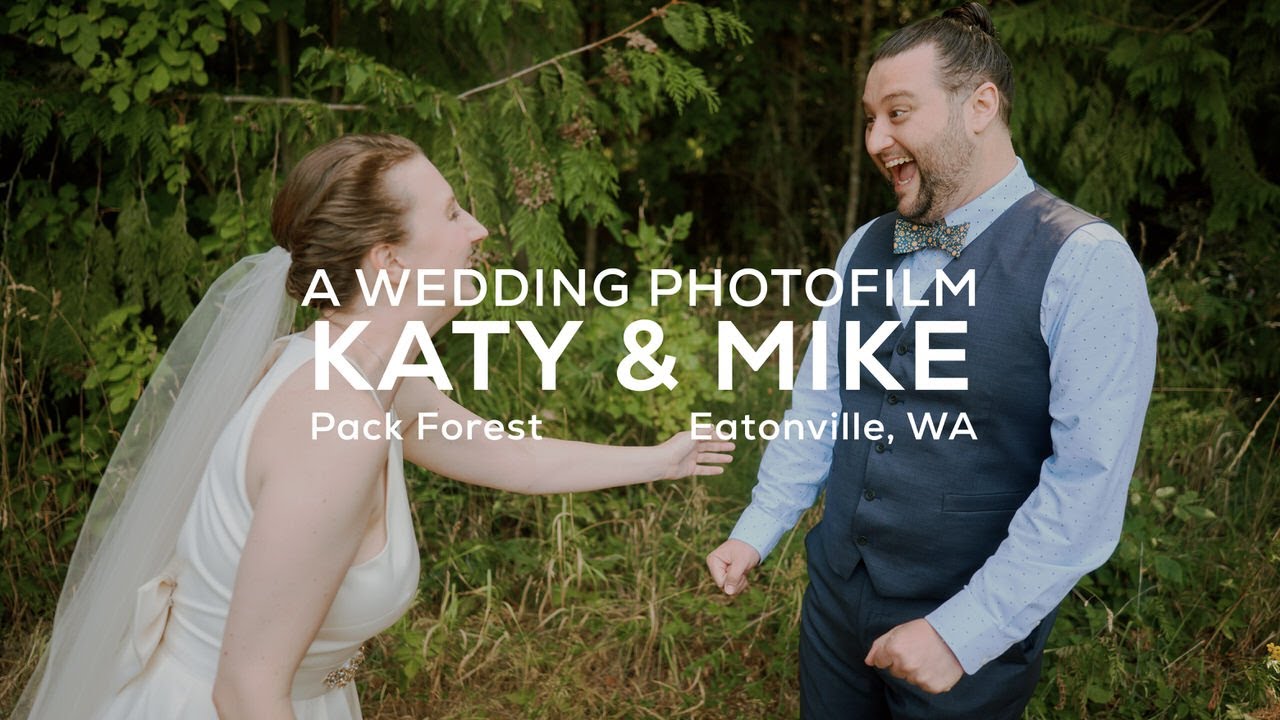 Katy and Mike - Pack Forest Wedding PhotoFilm