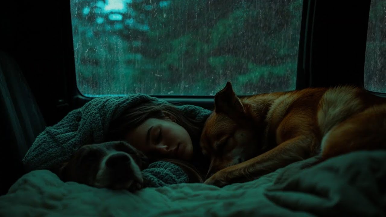 Cozy Camping Car Rain 🌧️ Peaceful Raindrops for Relaxation & Sleep