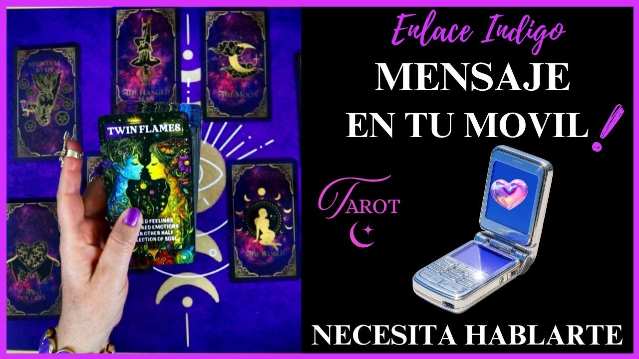 ⚠️MENSAJE EN TU MOVIL⚠️QUIERE MOSTRARTE ARREPENTIMIENTO❗TIENE UN FUERTE DESEO DE LLAMARTE📞✨TAROT