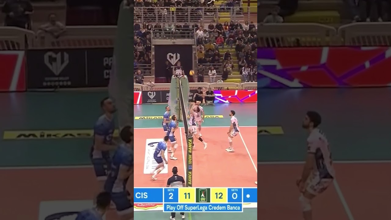 🧙 Th&eacute;o Faure le magicien !                 🎥 VBTV #volley #volleyball #superlega #palavollo #haikyuu