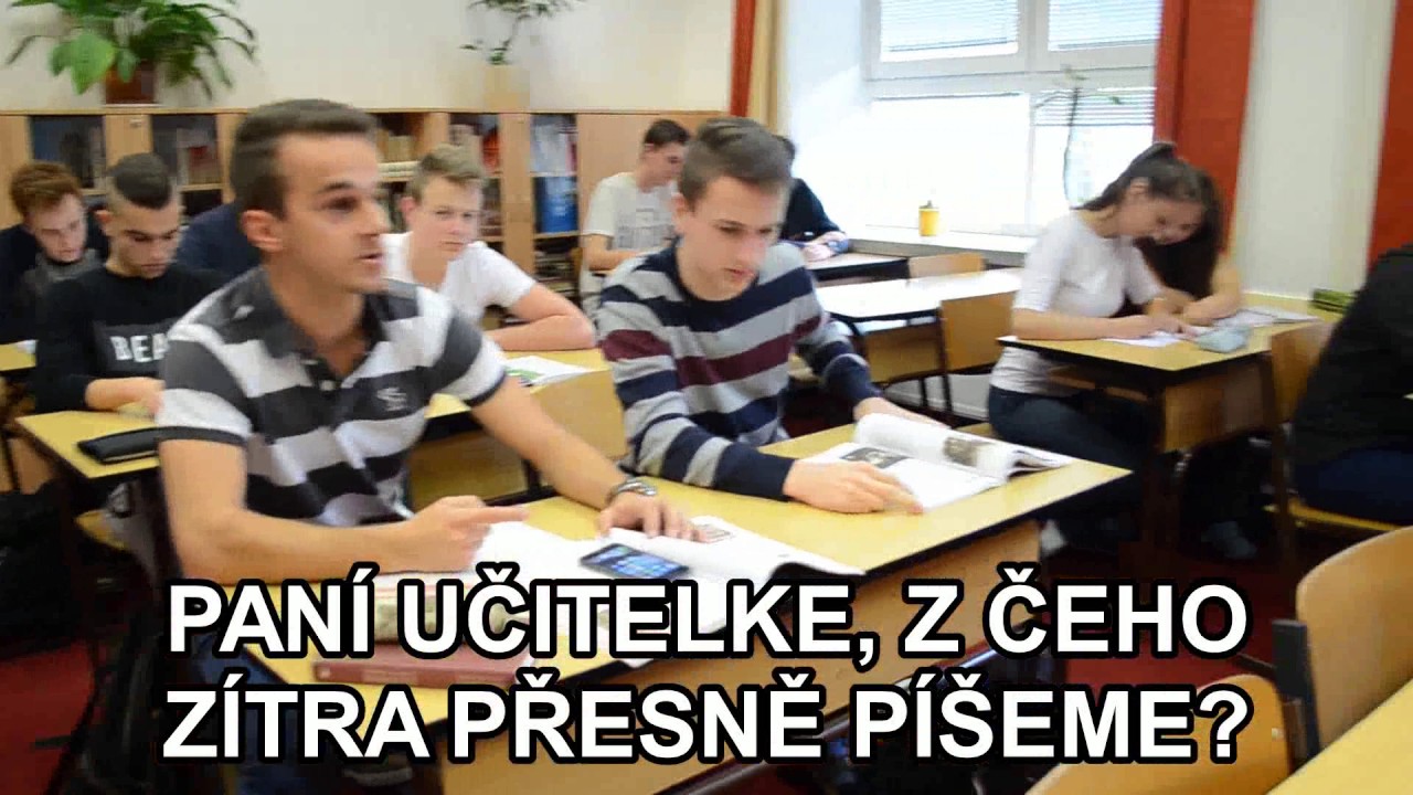 Gymnázium Třinec - Poslední zvonění 6. A : Hlášky paní Hursové