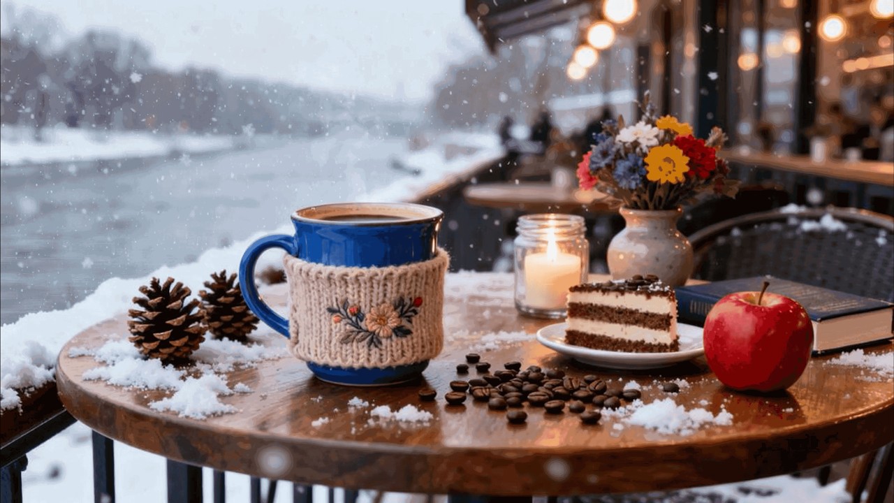 Happy Light Jazz ☕ Exquisite Winter Morning Coffee Jazz & Bossa Nova Piano for a Good Mood