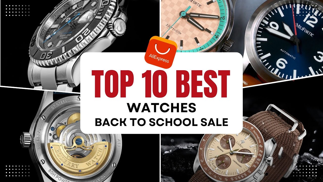 10 Killer Watches You Shouldn’t Miss This AliExpress Back to School Sale!