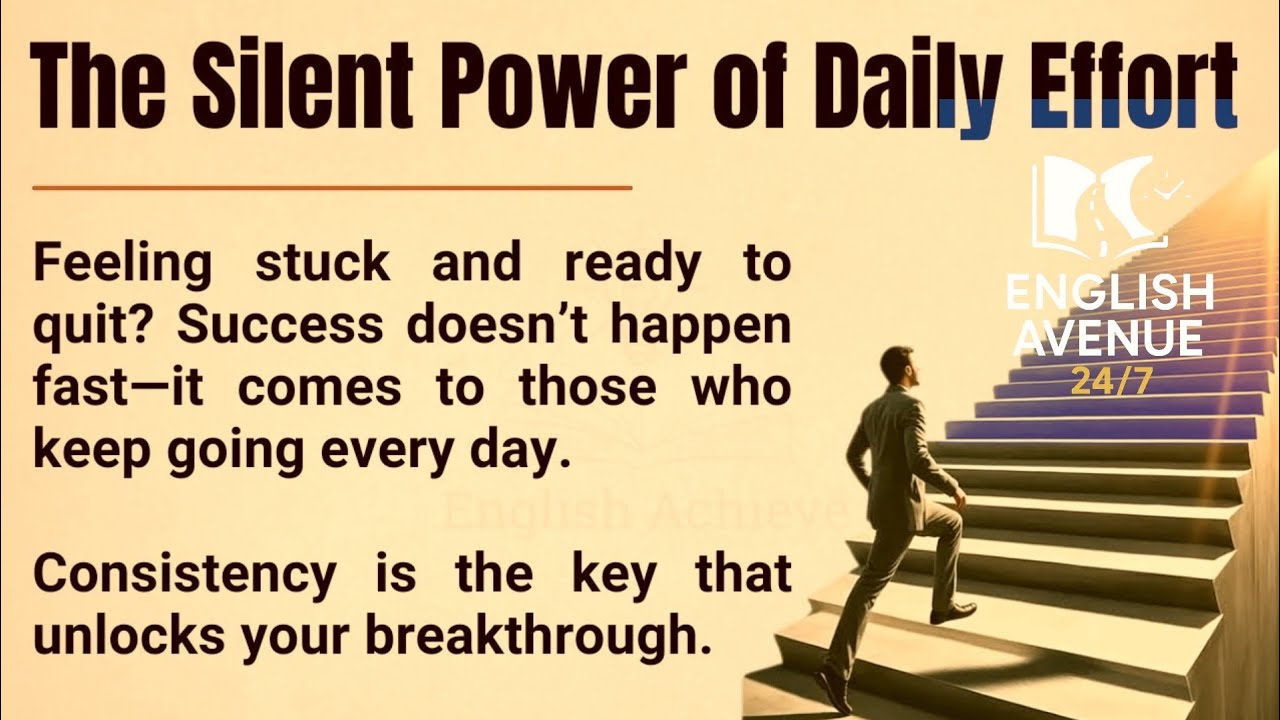 How Small Actions Every Day Lead to Massive Success 🔥 || Graded Reader ✅️ Improve Your English