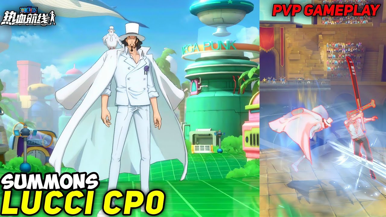 SUMMONS LUCCI CP0 & PVP GAMEPLAY | One Piece Fighting Path OPFP