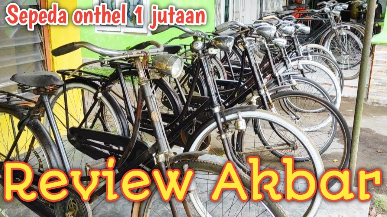 Review Akbar sepeda onthel satu jutaan original || dijual 
