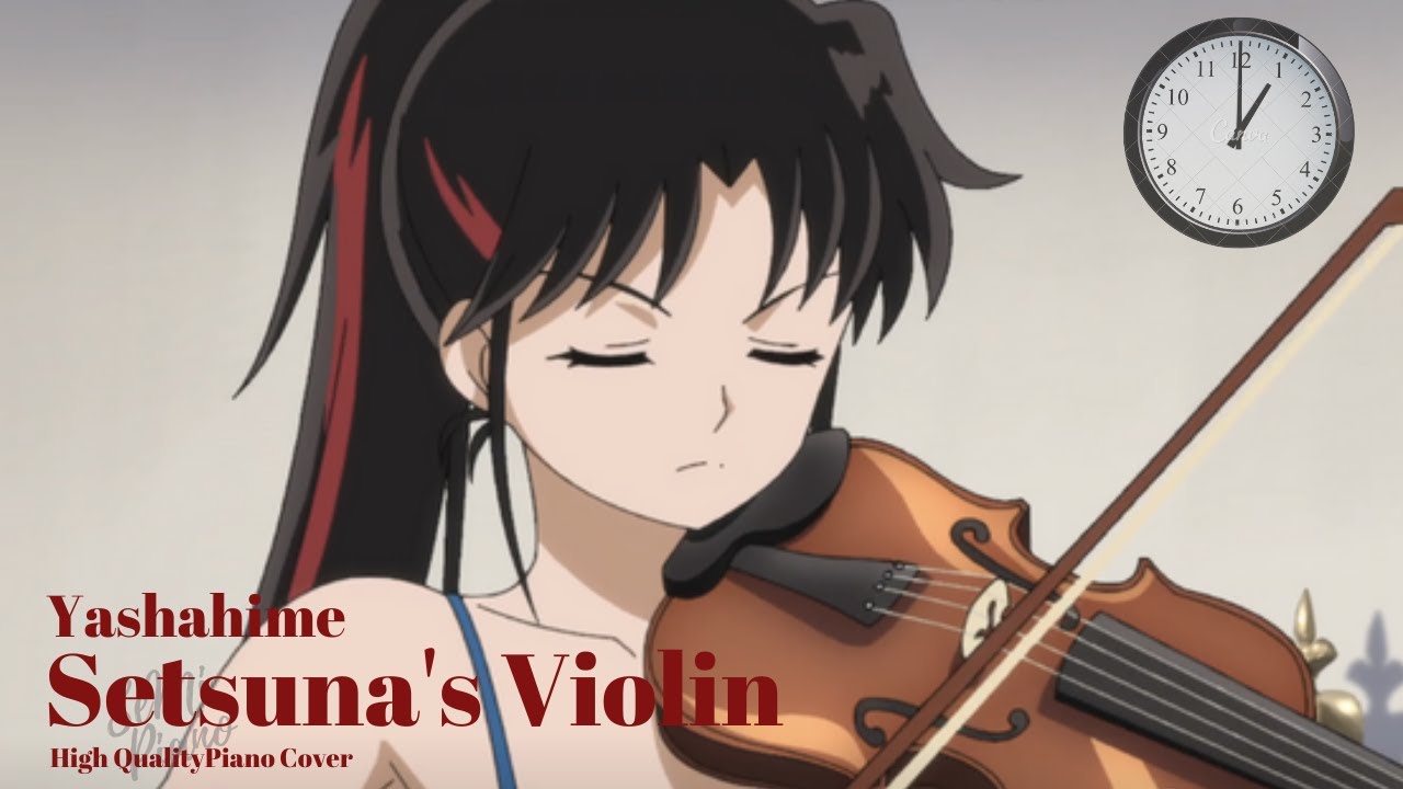 [1 Hour] Setsuna's Violin - Yashahime Ep4 OST 半妖の夜叉姫 [Piano Cover] Study Sleep Relax  (528Hz) 作業用BGM