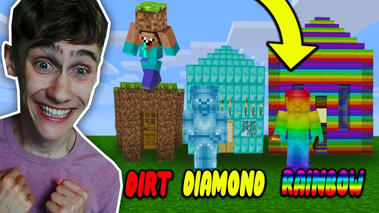 HET HUIS va RAINBOW STEVE GEVONDEN in MINECRAFT!