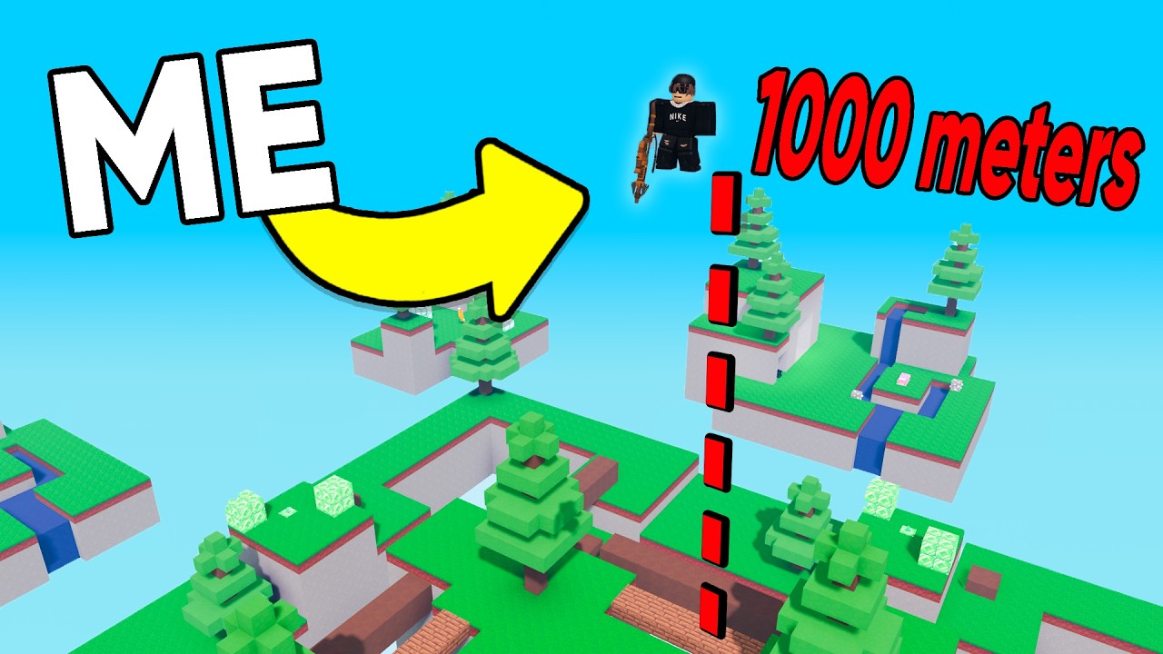 This Kit Fusion lets you Win ABOVE THE MAP (Roblox BedWars)