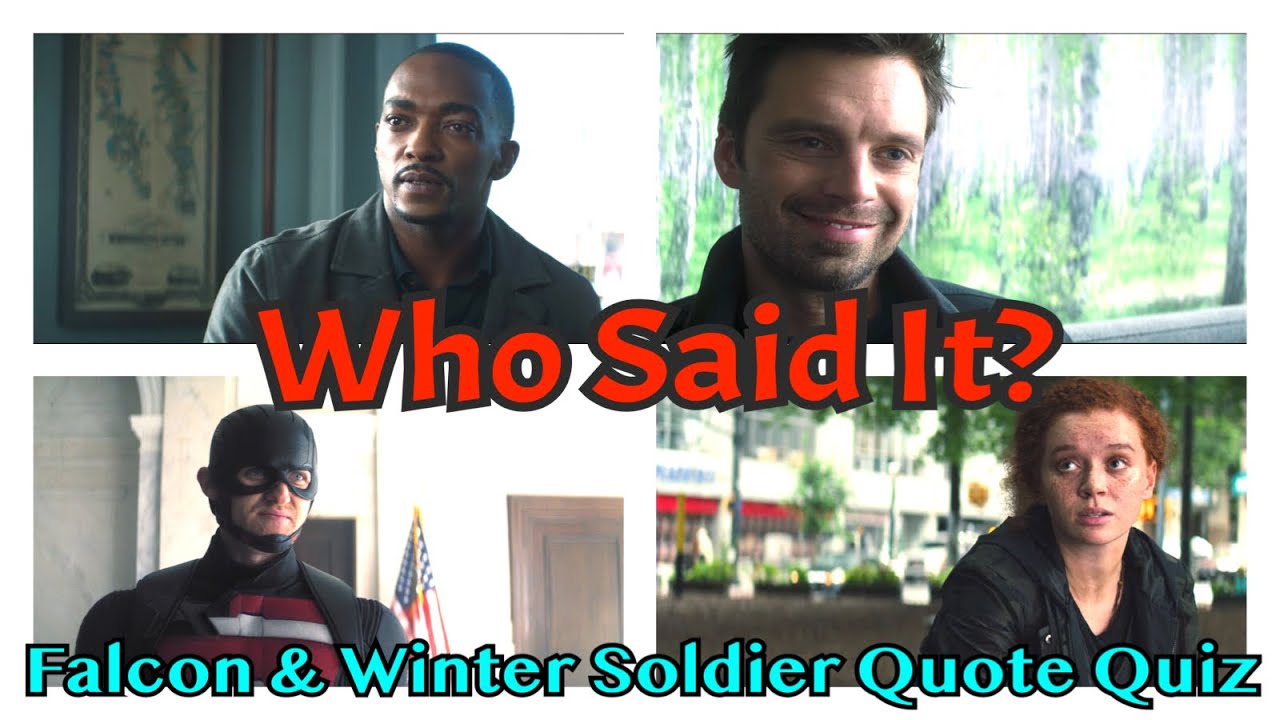 Falcon and the Winter Soldier Quote Quiz | Sarah Halina
