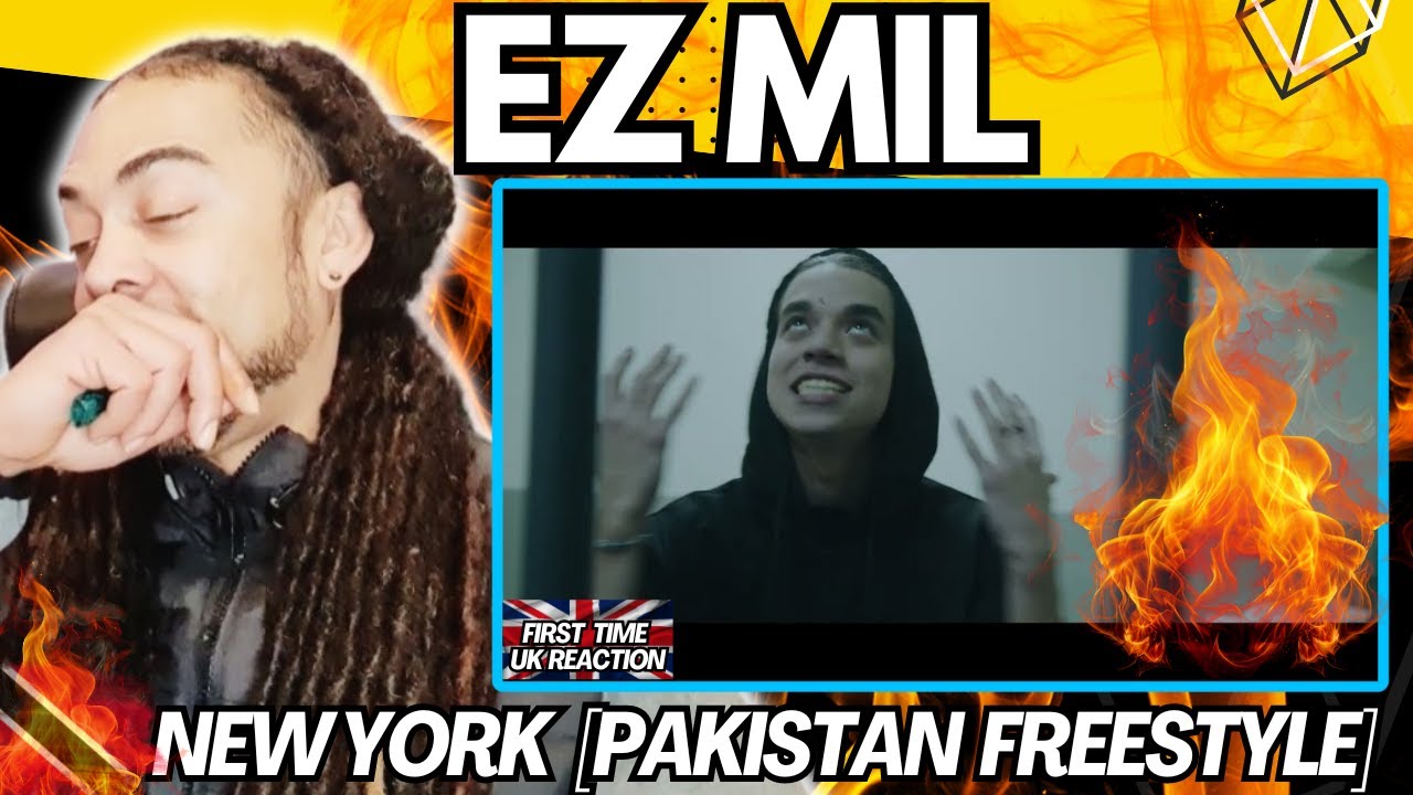 STR8🔥   Ez Mil - New York (Pakistan Freestyle) [FIRST TIME UK REACTION]