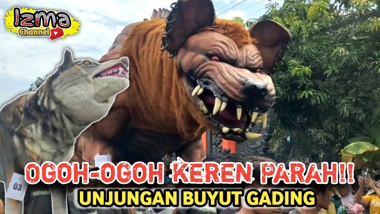 Keren parah !! Ogoh-ogoh terkeren Sepanjang pagelaran Unjungan Buyut Gading 2025