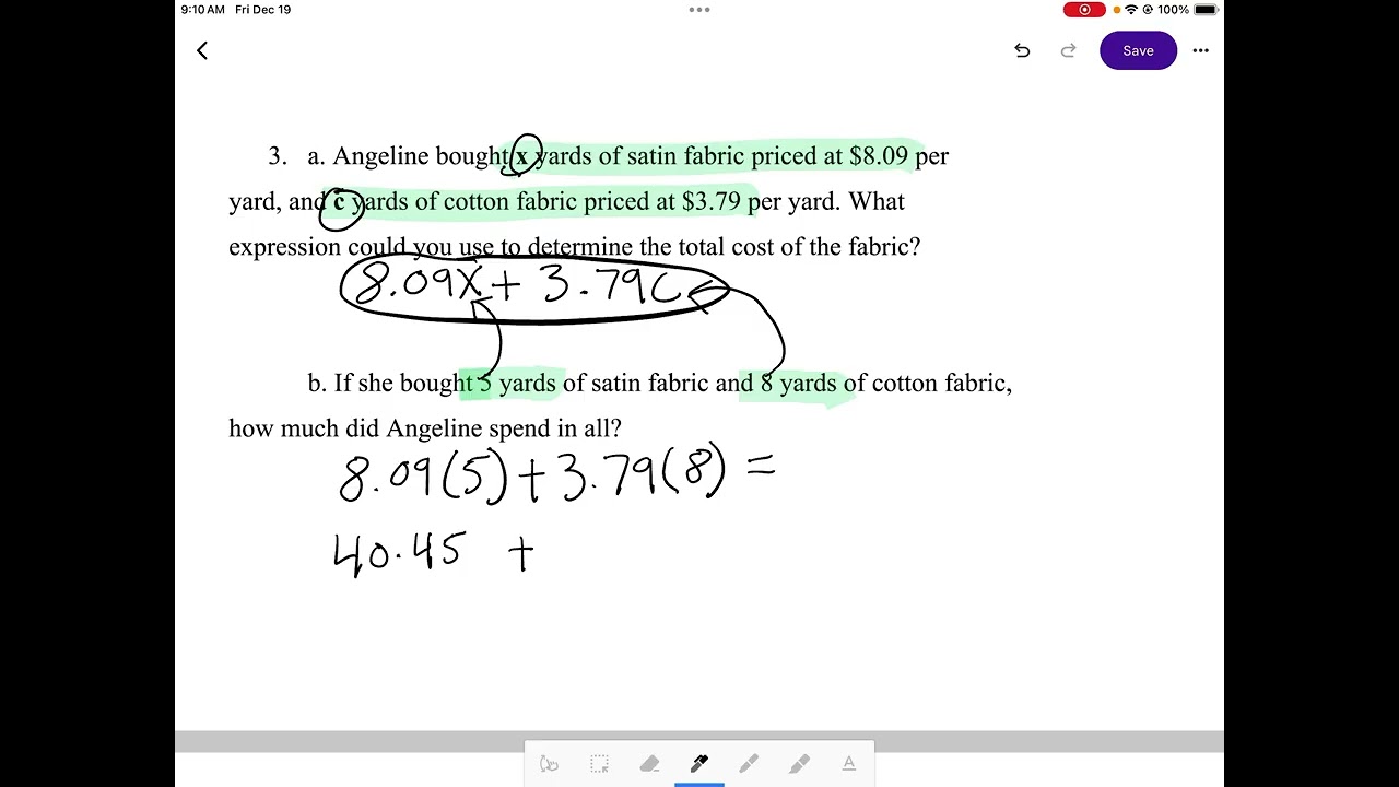 Topic 4 Lessons 1-2 Quiz Video