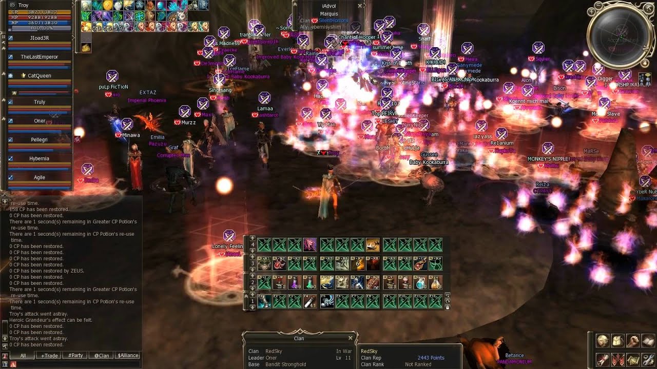 Lineage 2 High Five: Hawkeye PvP
