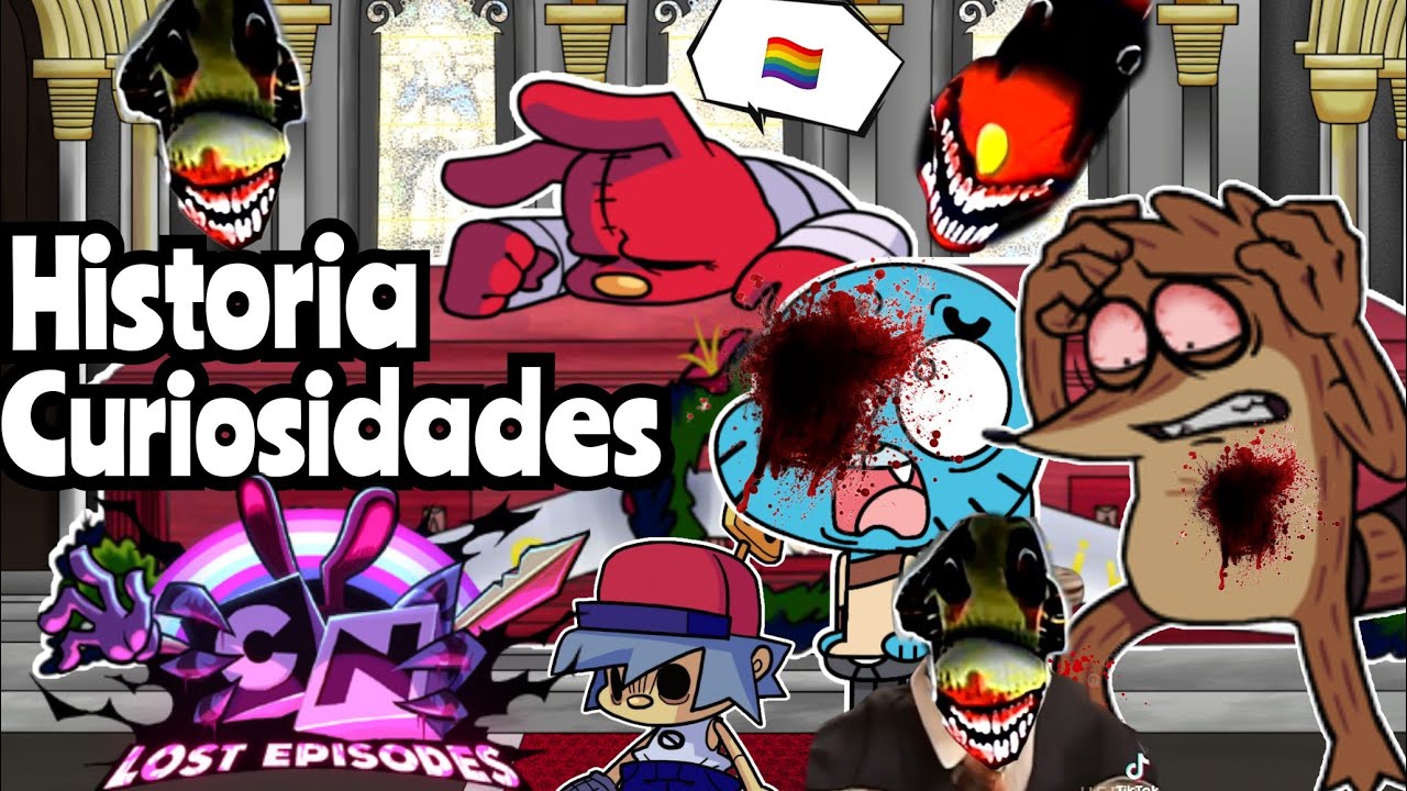 HISTORIAS Y CURIOSIDADES FNF CN LOST EPISODES SNEAK PEAK 💀👀@Oniel BoySoft