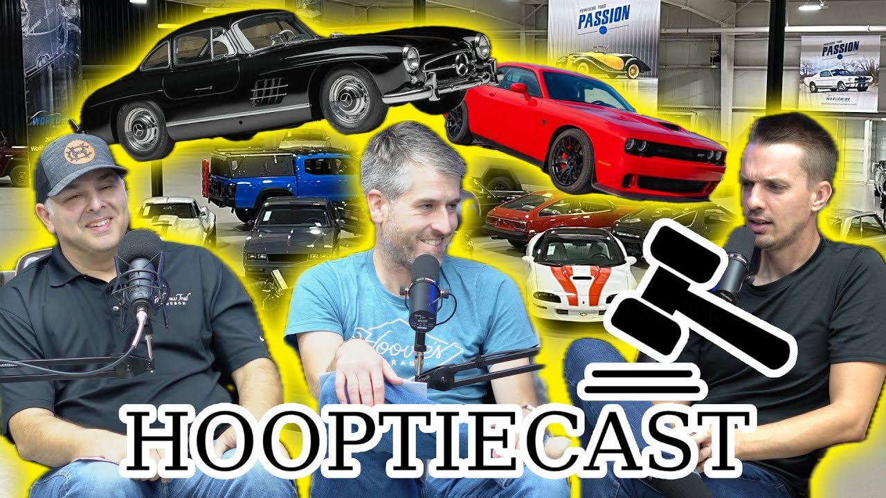 Why in-person collector car auctions keep setting records, despite the rise of online auctions. 