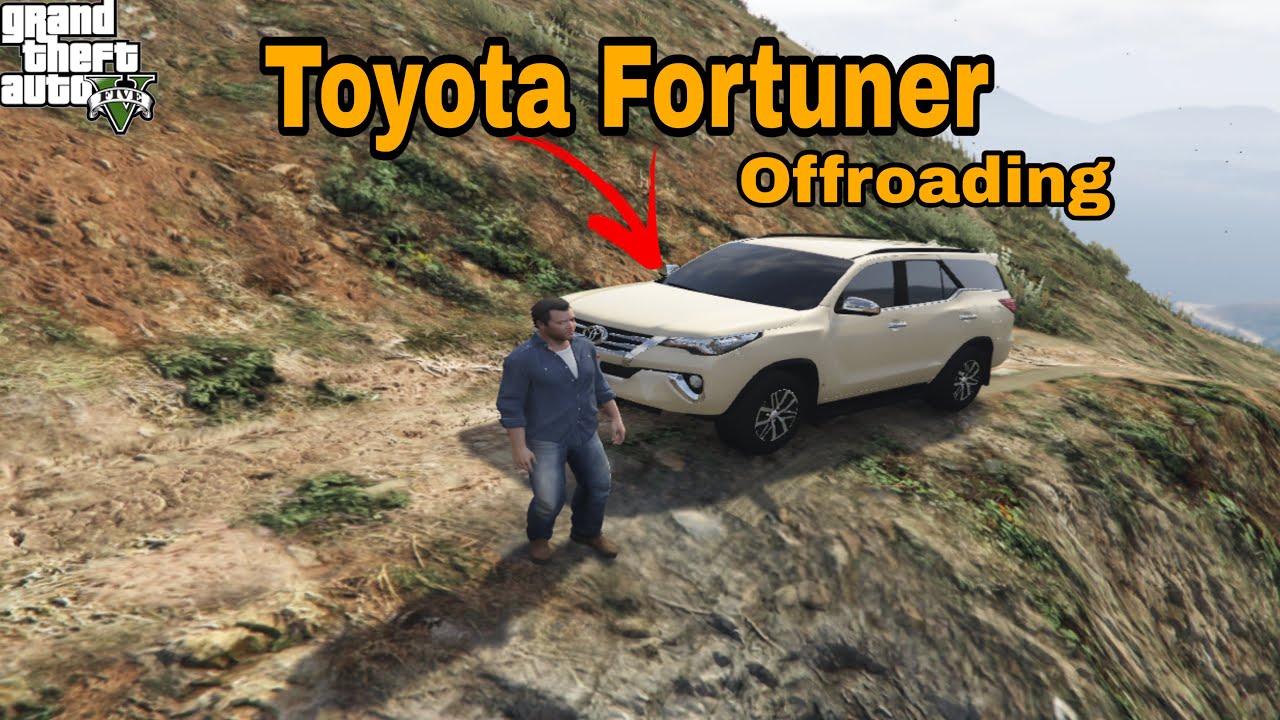 Toyota Fortuner offroading real life mods/ GTA IV