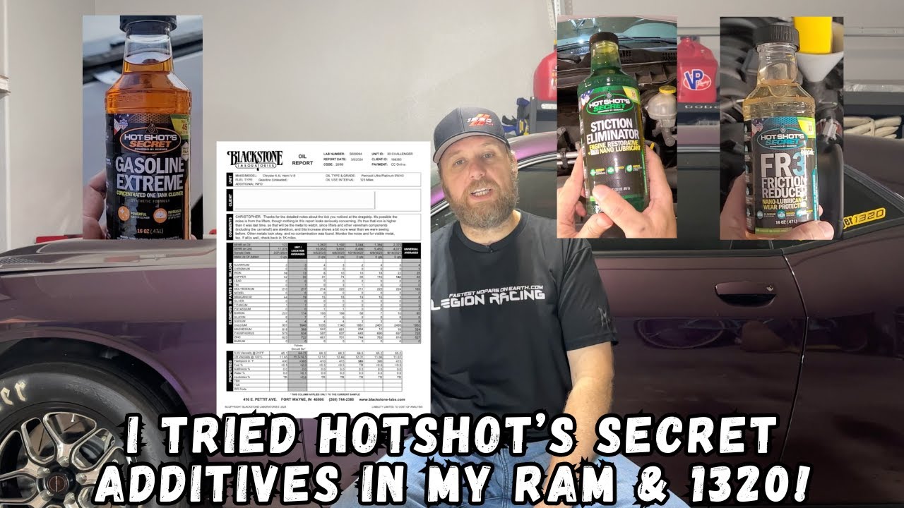 Я пробую Hotshot's Secret Stiction Eliminator, FR3 и Gasoline Extreme Additives в своих Ram и 1320