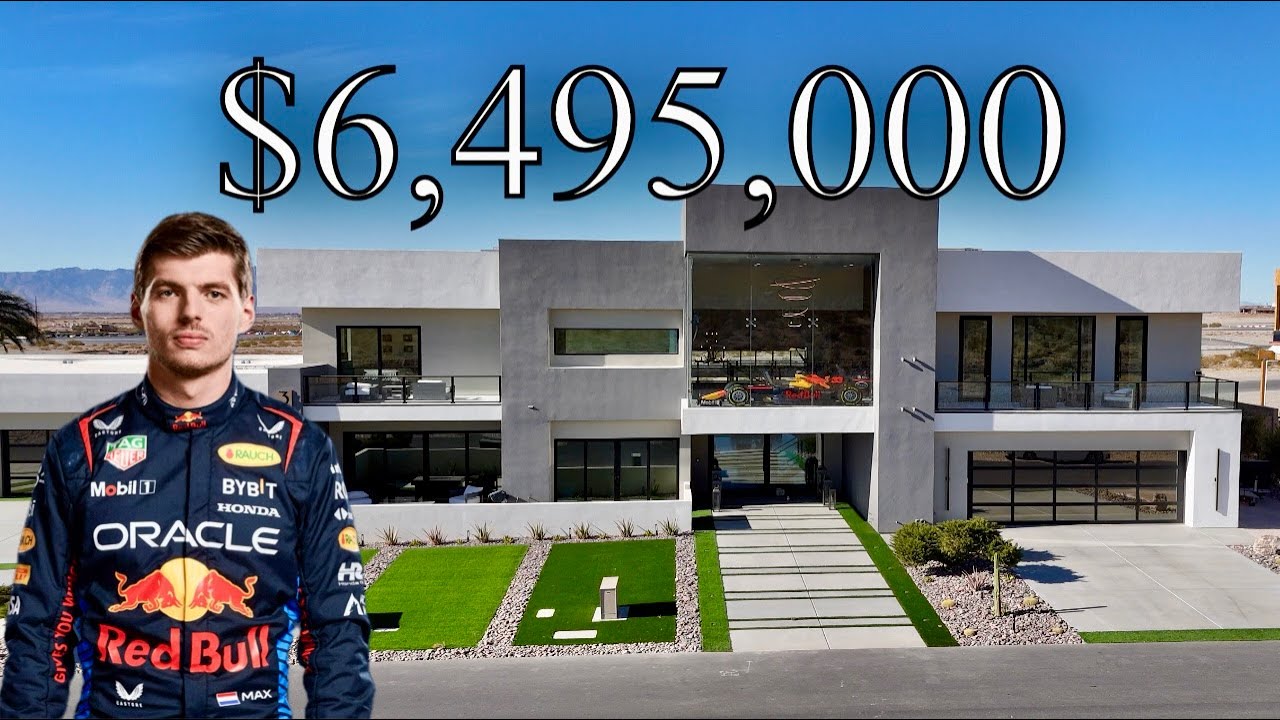 Inside Max Verstappen's New Vegas Mansion?! | Full Tour