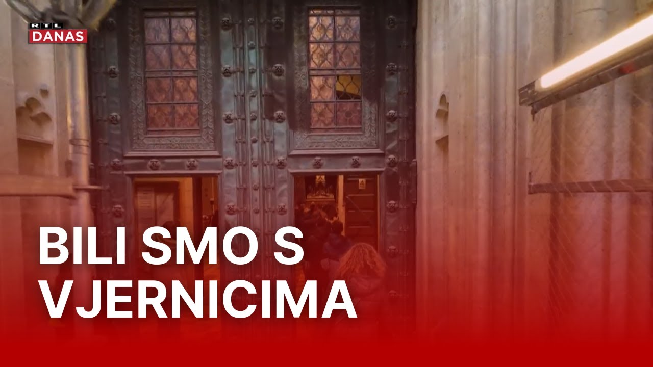Zagrebačka katedrala otvorila vrata nakon pet godina: 'Ovo je prvi put da sam unutra' | RTL Danas