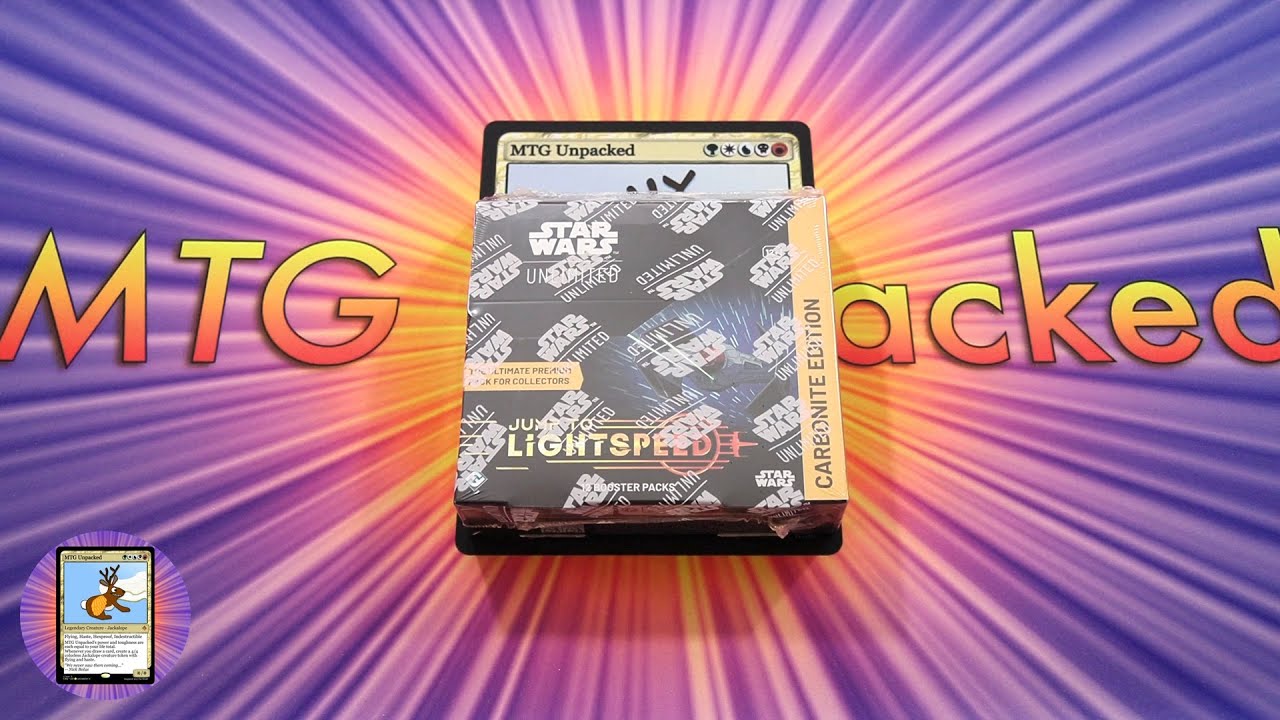 Star Wars: Unlimited Jump to Lightspeed Carbonite Edition - ULTRA-SPICY!