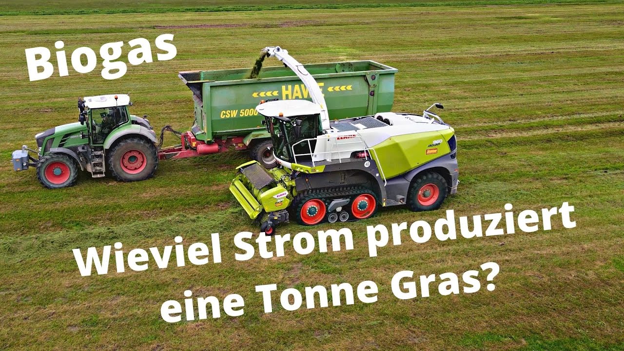 Wieviel Strom produziert eine Biogasanlage aus einer Tonne Grassilage? #Biogas