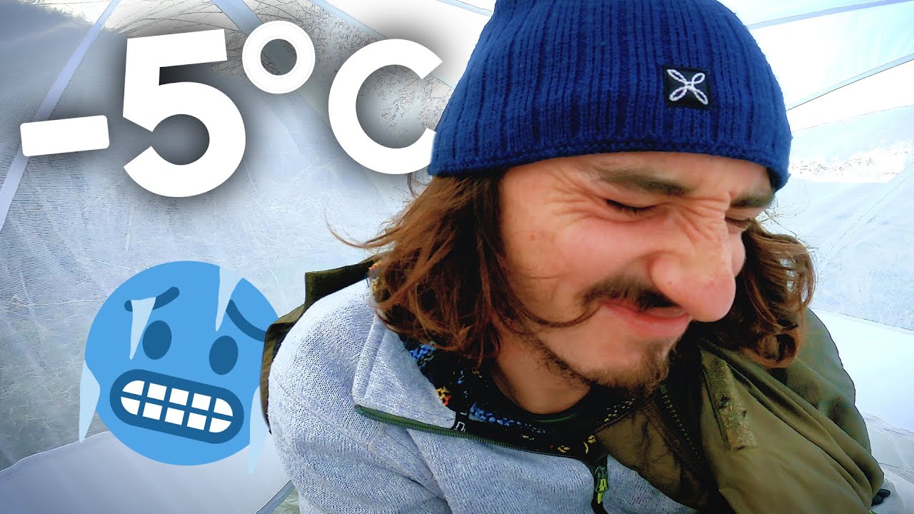 Kampf gegen die KÄLTE - Alpenüberquerung mit REISERAD im WINTER