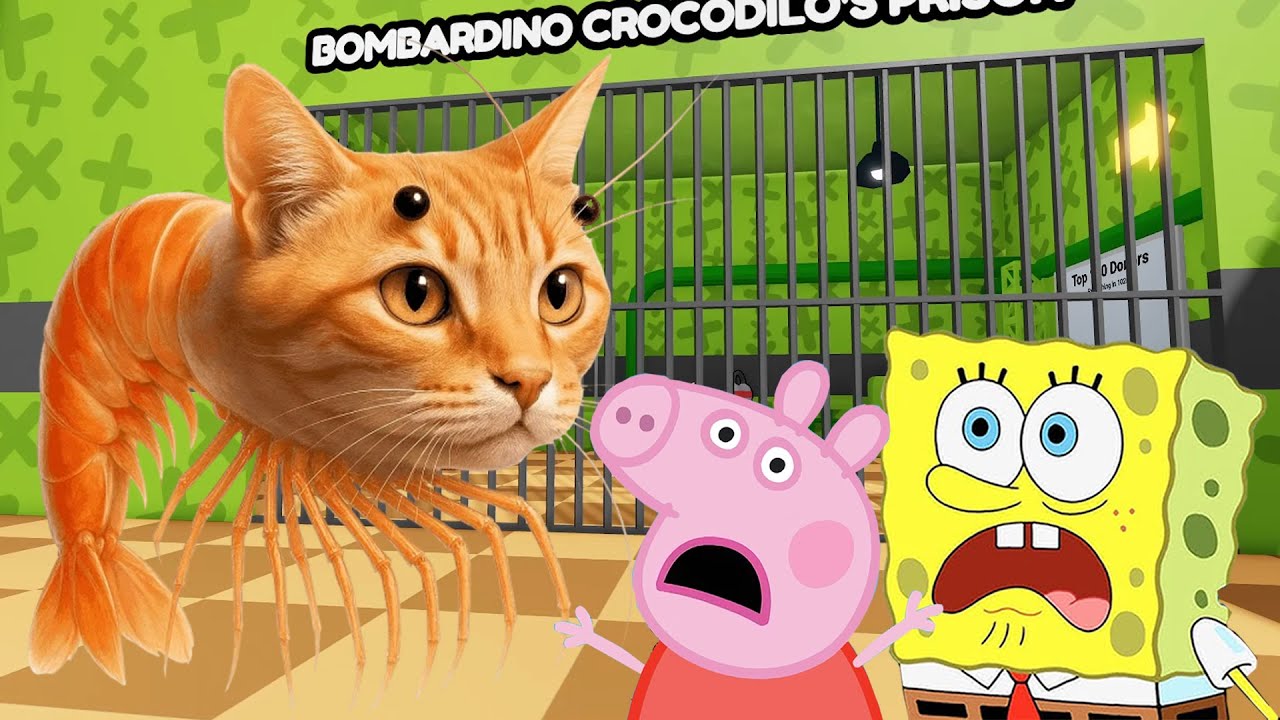 Sundjer Bob i Pepa Prase - TRIPI TROPI TROPA TRIPA - Sundjer Bob na srpskom ROBLOX