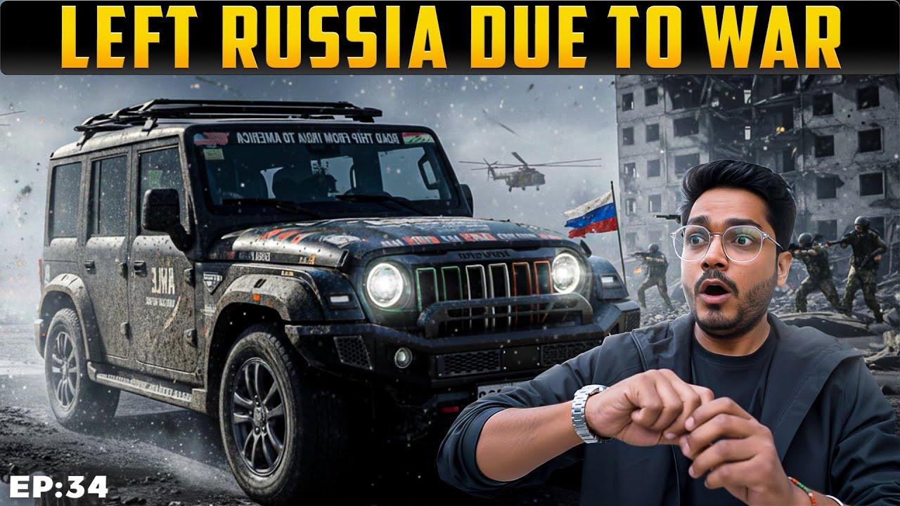 War के कारण Orenburg(Russia)🇷🇺 से निकलना पड़ा 😱| Road To America 🇺🇸| Ep:33 | नमस्ते America 🇺🇸