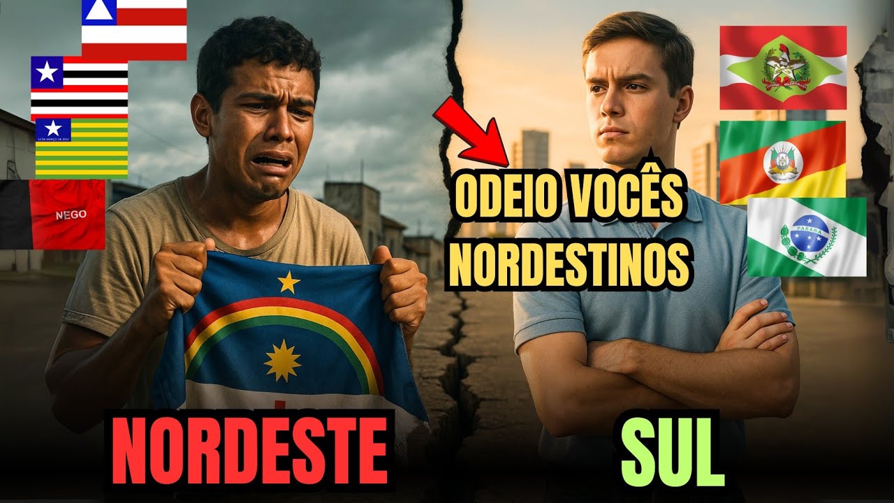 Por que o Sul do Brasil Odeia os Nordestinos? A Verdade que Ninguém Tem Coragem de Falar