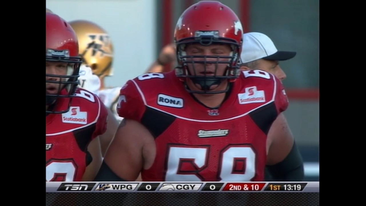 August 8, 2009 - CFL - Winnipeg Blue Bombers @ Calgary Stampeders