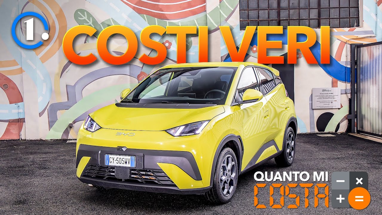 Quanto costa MANTENERE una PICCOLA auto elettrica? | BYD Dolphin Surf