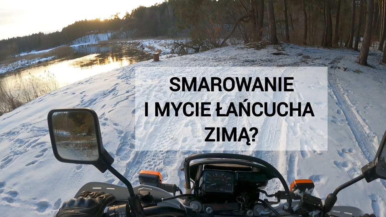 Honda XLR 125R - problematyczne mycie i smarowanie łańcucha zimą! cz. 3 | 