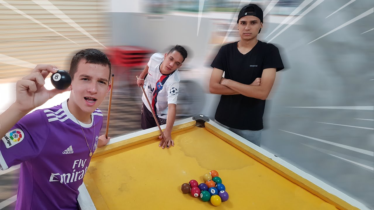 BOLIVIA DESAFIOU TODO MUNDO NO JOGO DE SINUCA