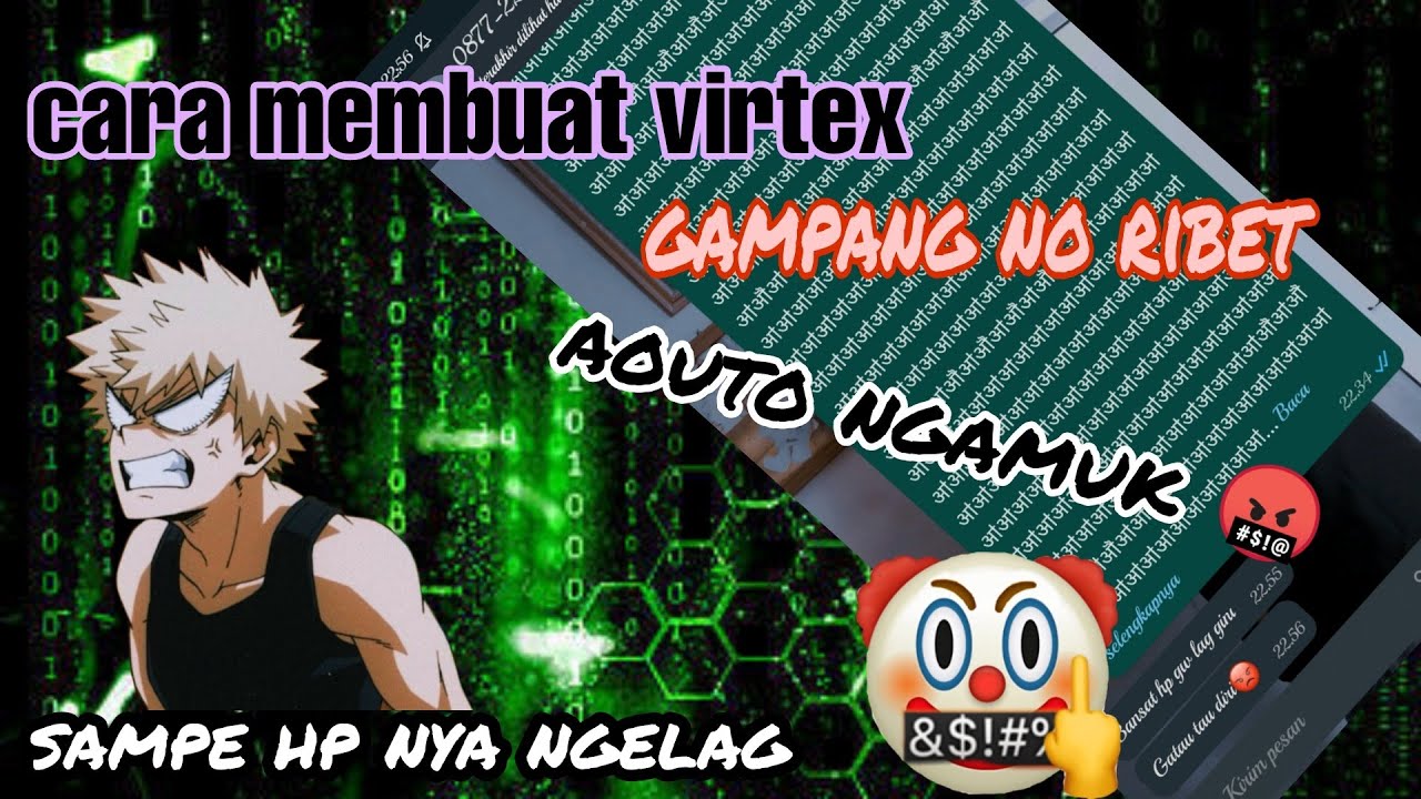 membuat virtex whatsapp gampang banget..