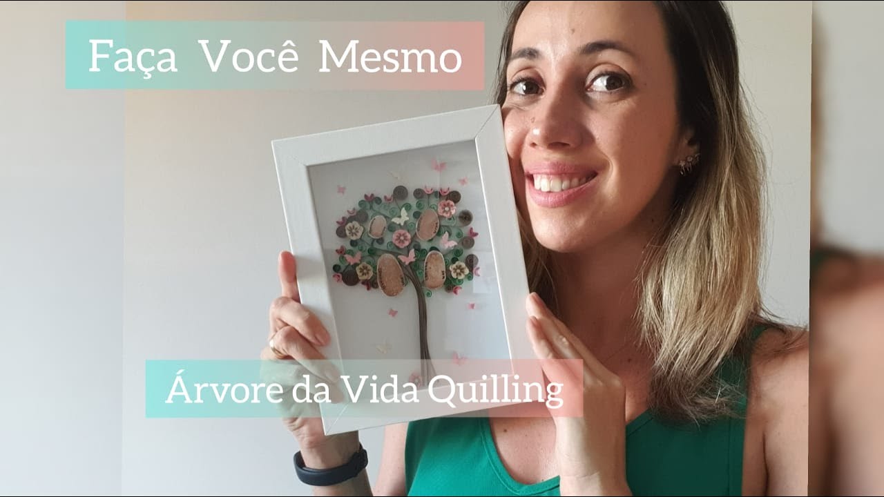 Arvore da Vida Quilling | Fabinarte