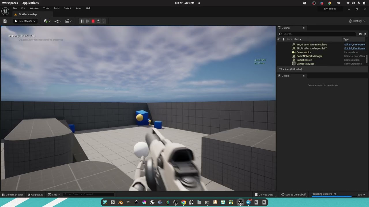 #unrealengine5.02  on #popos 22.04