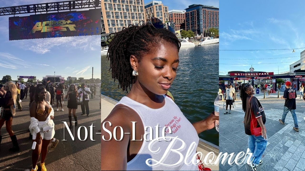 Not-So-Late Bloomer Vlog Ep. 4| Virgo Season with Sea the City, DC Restaurant Week & AfroPlus Fest