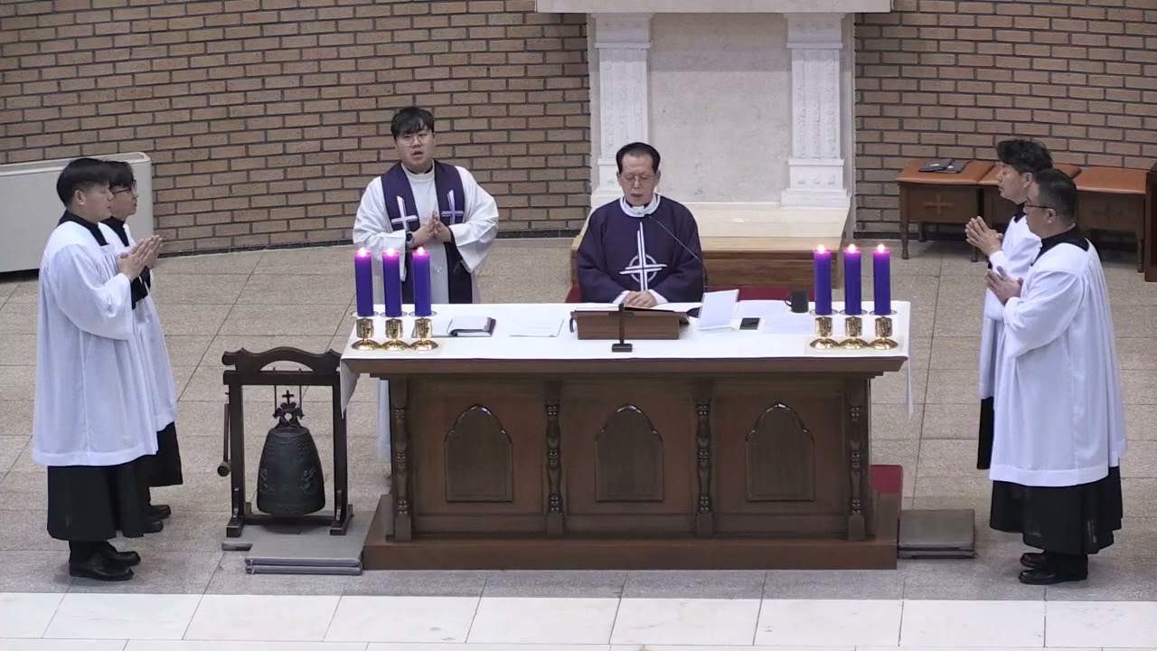 정윤화베드로신부님사순제2주일(2026년3월1일09시미사)#천주교# 카톨릭#인천교구 #연수성당 #제대#복사단#해설 #독서#글로리아성가대