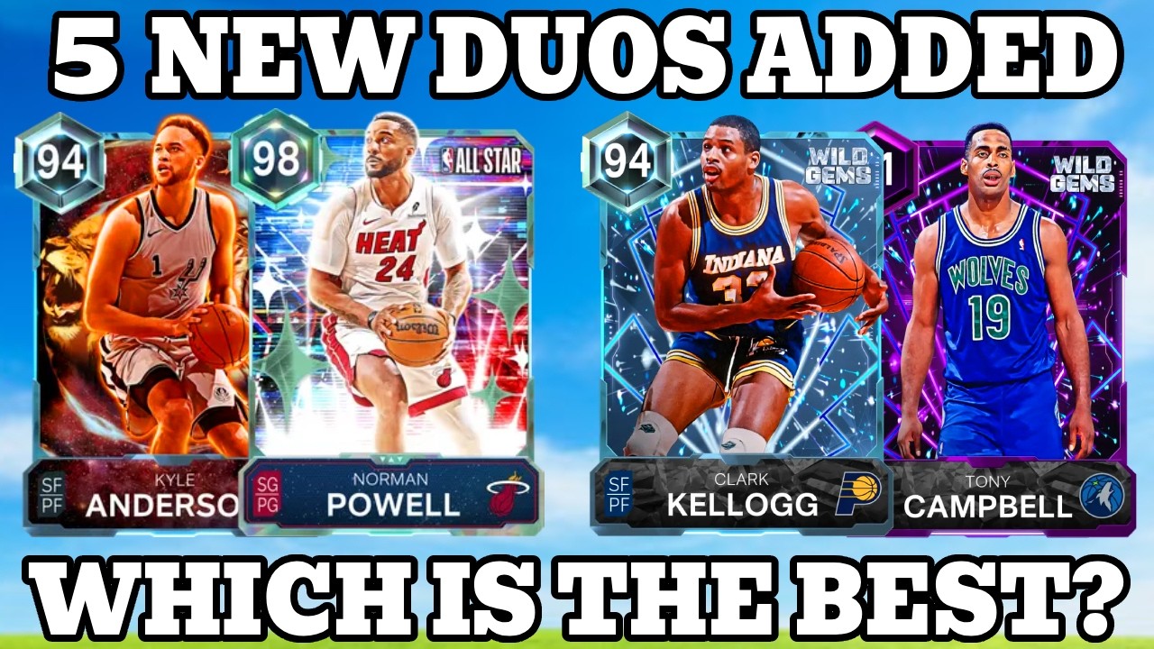 5 НОВЫХ ДИНАМИЧНЫХ ДУЭТОВ В NBA 2K26 MYTEAM! КАКИЕ ДУЭТЫ ЛУЧШИЕ?