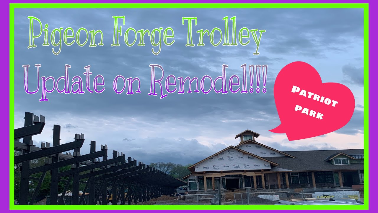 Pigeon Forge Trolley @Patriot Park!!! It&rsquo;s coming along nicely...