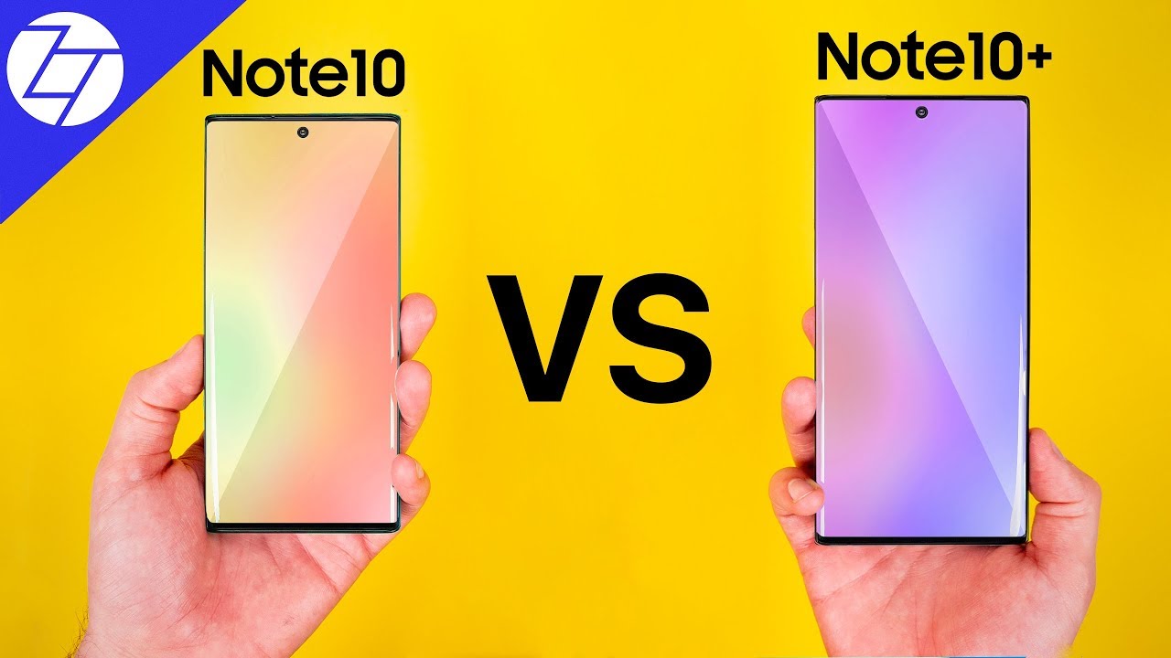 Samsung Galaxy Note 10 vs Note 10 Plus  - The ULTIMATE Comparison!