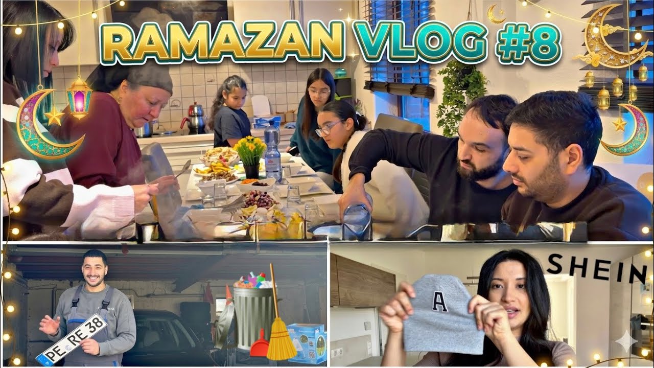 RAMAZAN VLOG #8🌙 Radikal Ausmisten 🧹🫧 Baby Haul 🛍️ Iftar mit der Family 🐟 | RabiaxEren #ramadan 