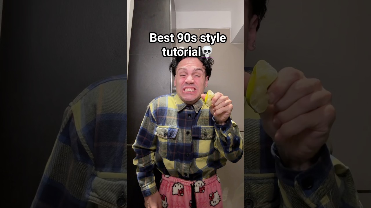 BEST 90s style tutorial💀#best #90s #style #tutorial #shelove