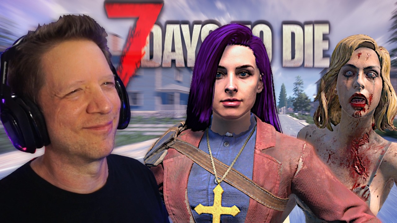 🔴7 DAYS TO DIE 2.5 - BASE UPGRADES AND RAIDS IN THE BURNT FOREST!