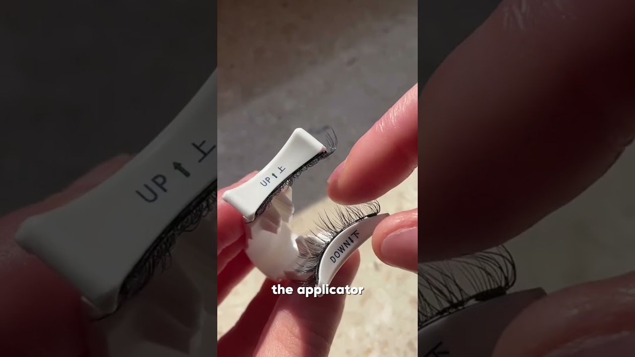 Are you using magnetic lashes the wrong way?*WATCH THIS*😍  #girlhacks #lashes #lashextensions