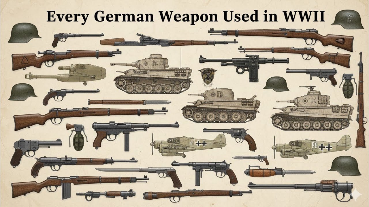 Every German Weapon Used in WWII
