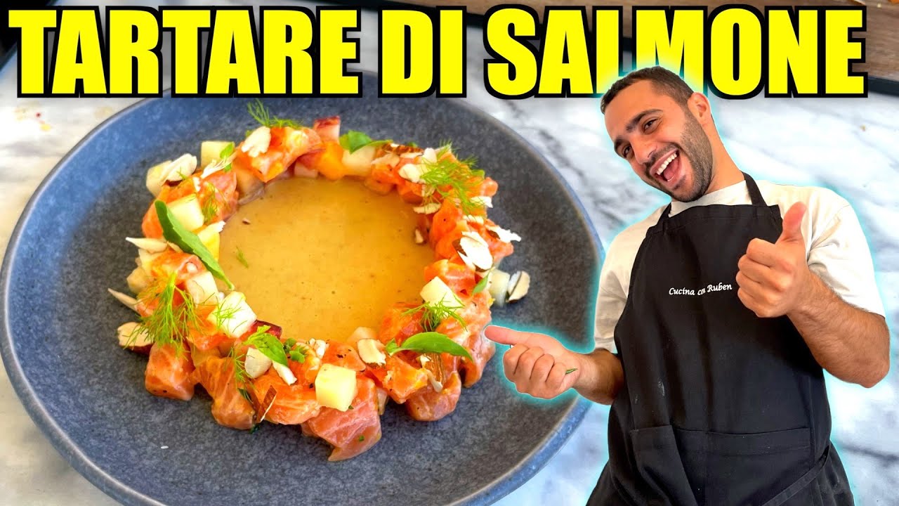 TARTARE DI SALMONE ALLA CHEF RUBEN ⭐⭐⭐