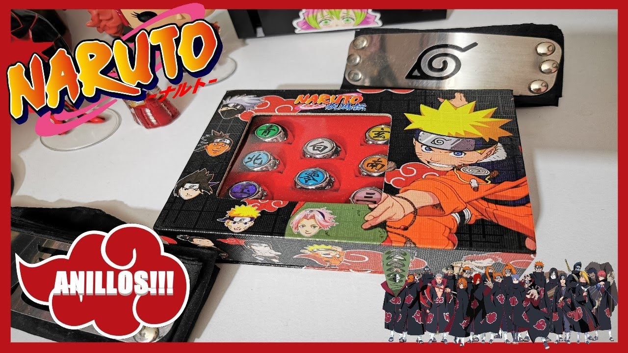 anillos de Akatsuki Naruto review